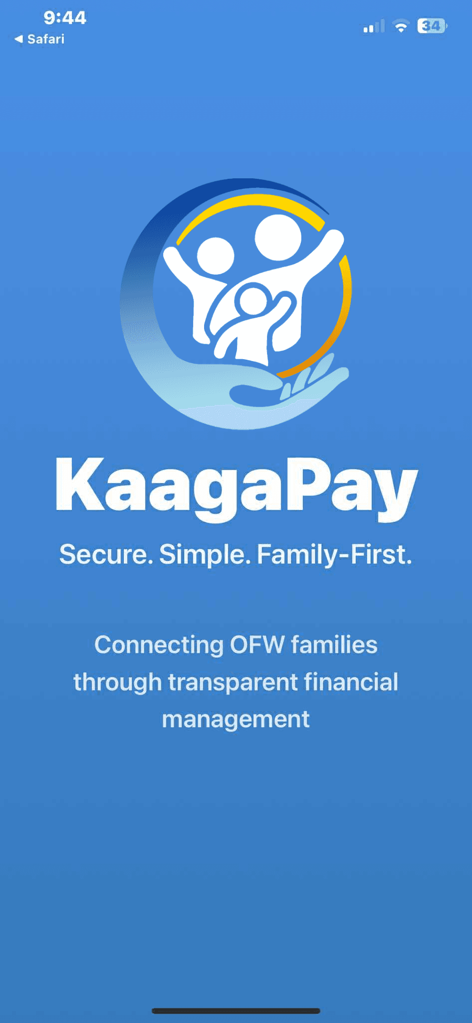 Screenshot of KaagaPay