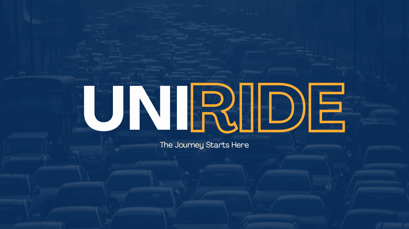 Screenshot of UniRide